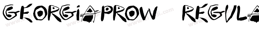 GeorgiaProW10 Regula字体转换